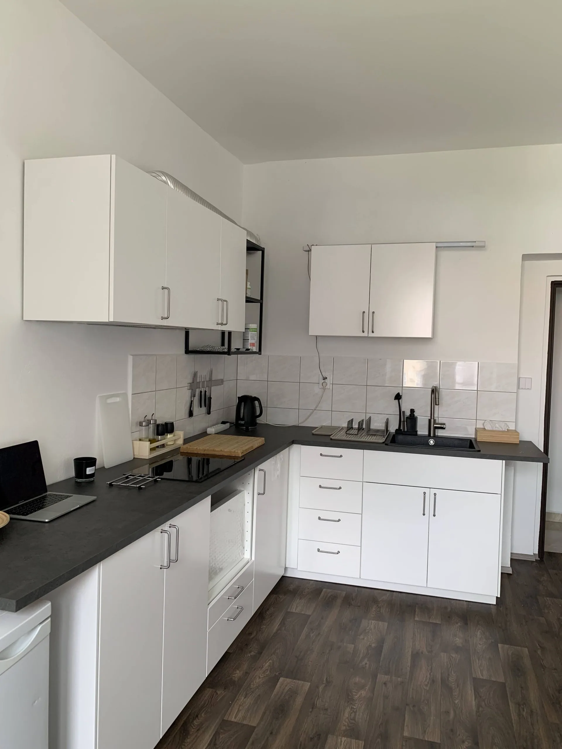 A kuchyně byla hotová